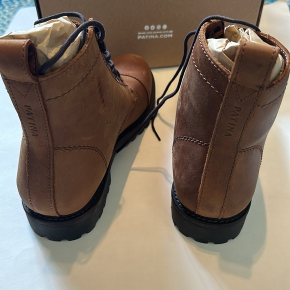 NIB Portland Leather Patina Almost Perfect The Breaker Caribou Lace Up Boots - Picture 6 of 7